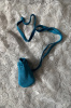 Deer Skin Pouch, Teal